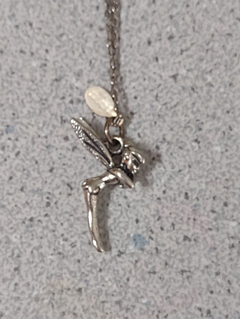 Sterling Tinkerbell Necklace